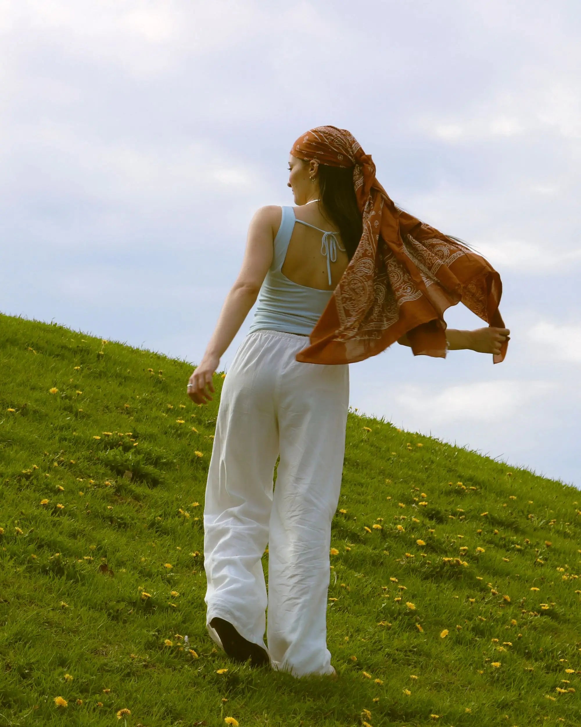 Camisole à dos ouvert - Marinière