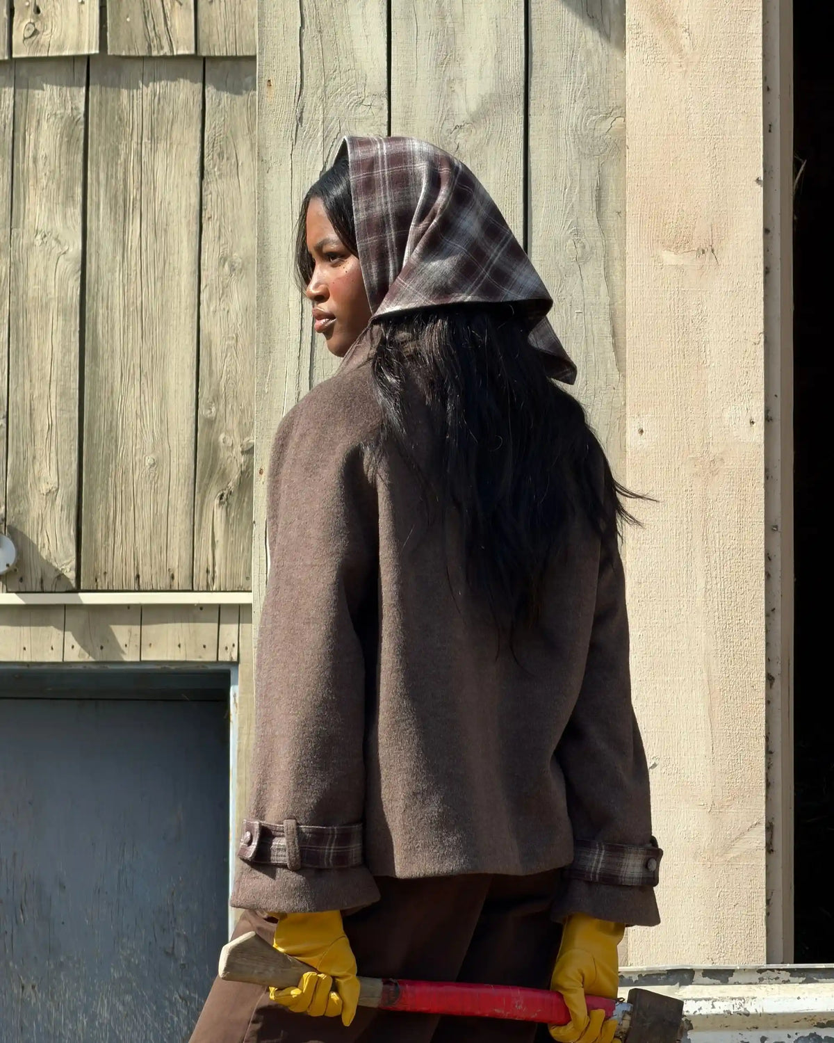 Checkered bandana - Rustic