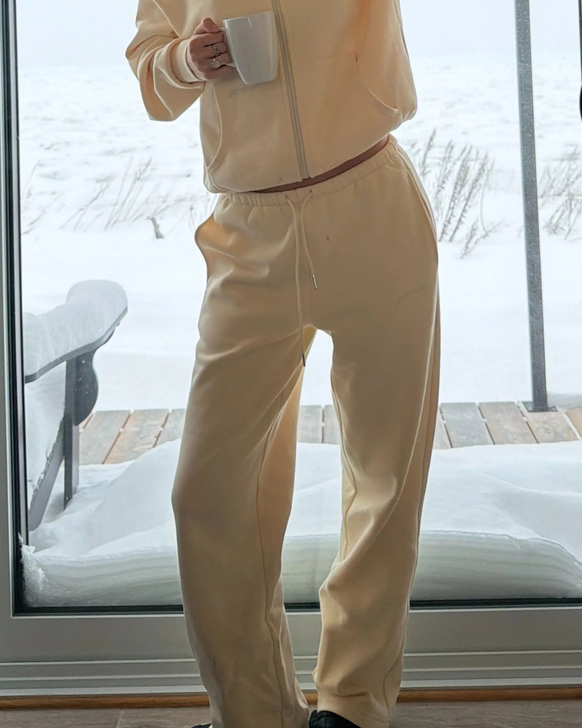 Pantalon jogger à jambe large "Everyday"