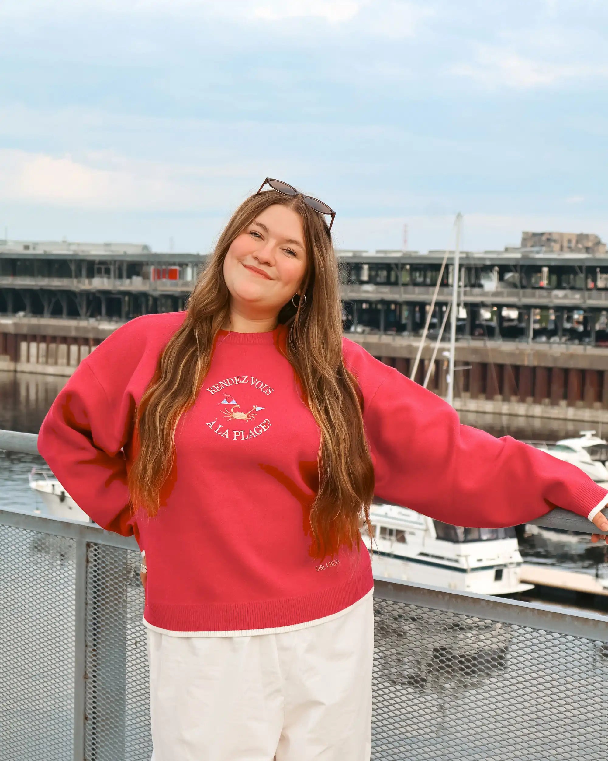 Pull Souvenir - Crustacé bronzé