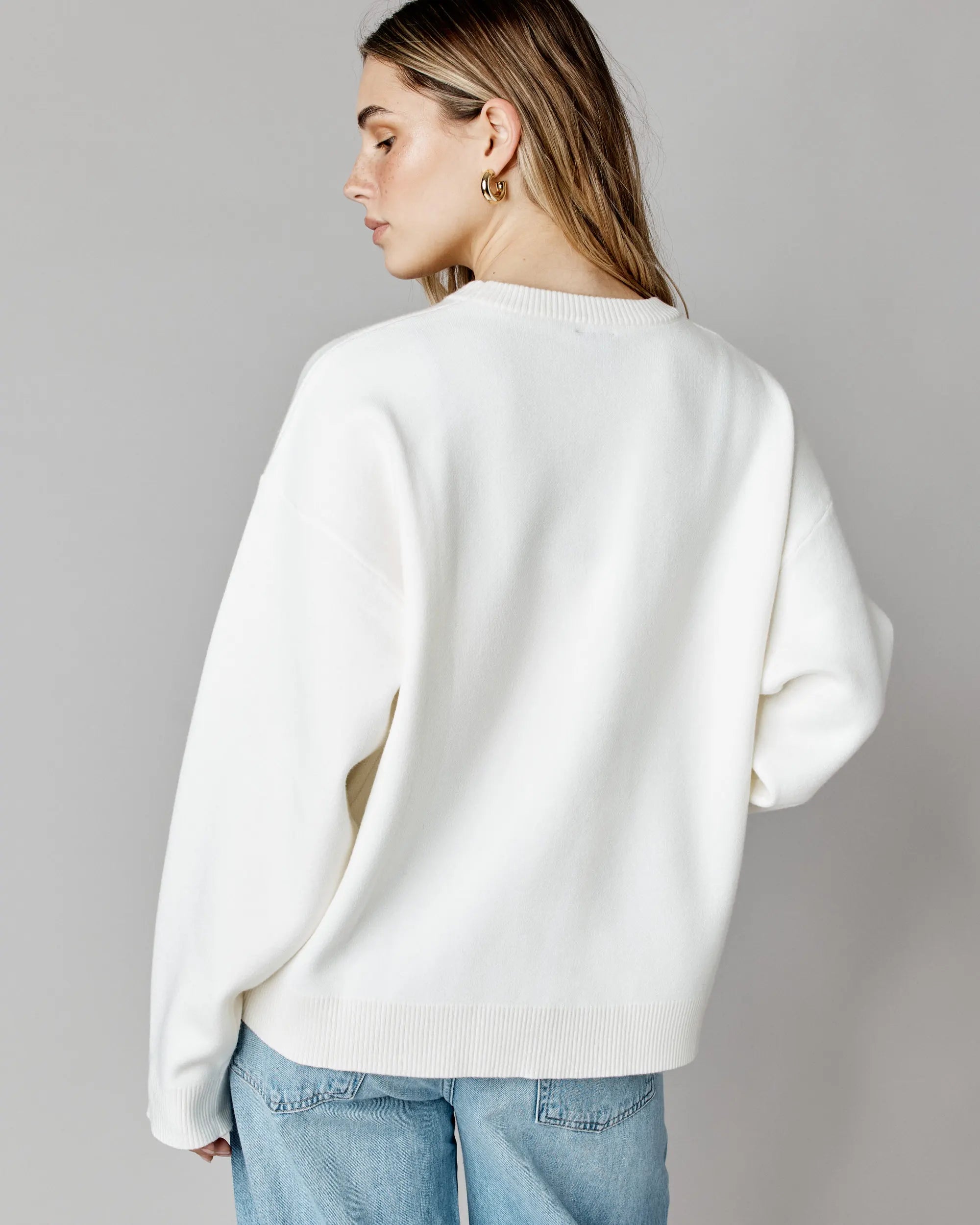 Pull à coupe ample - Société de requins