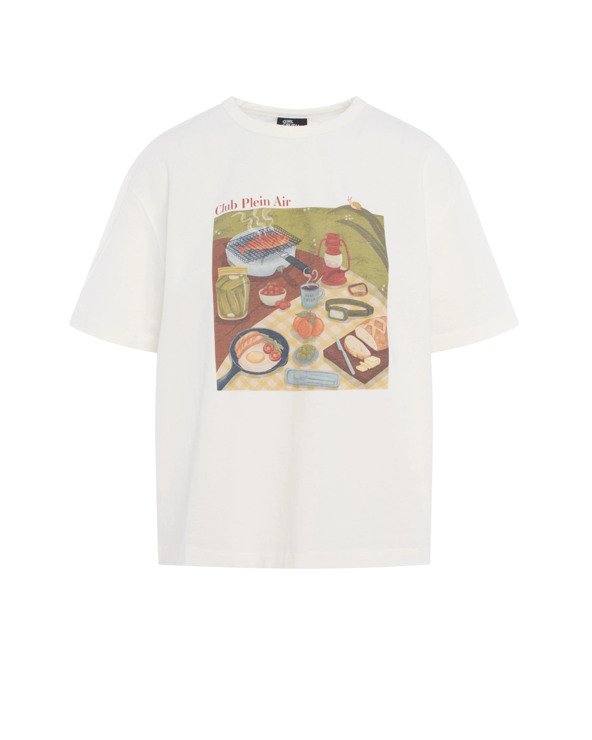T-Shirt "vintage" Club plein air