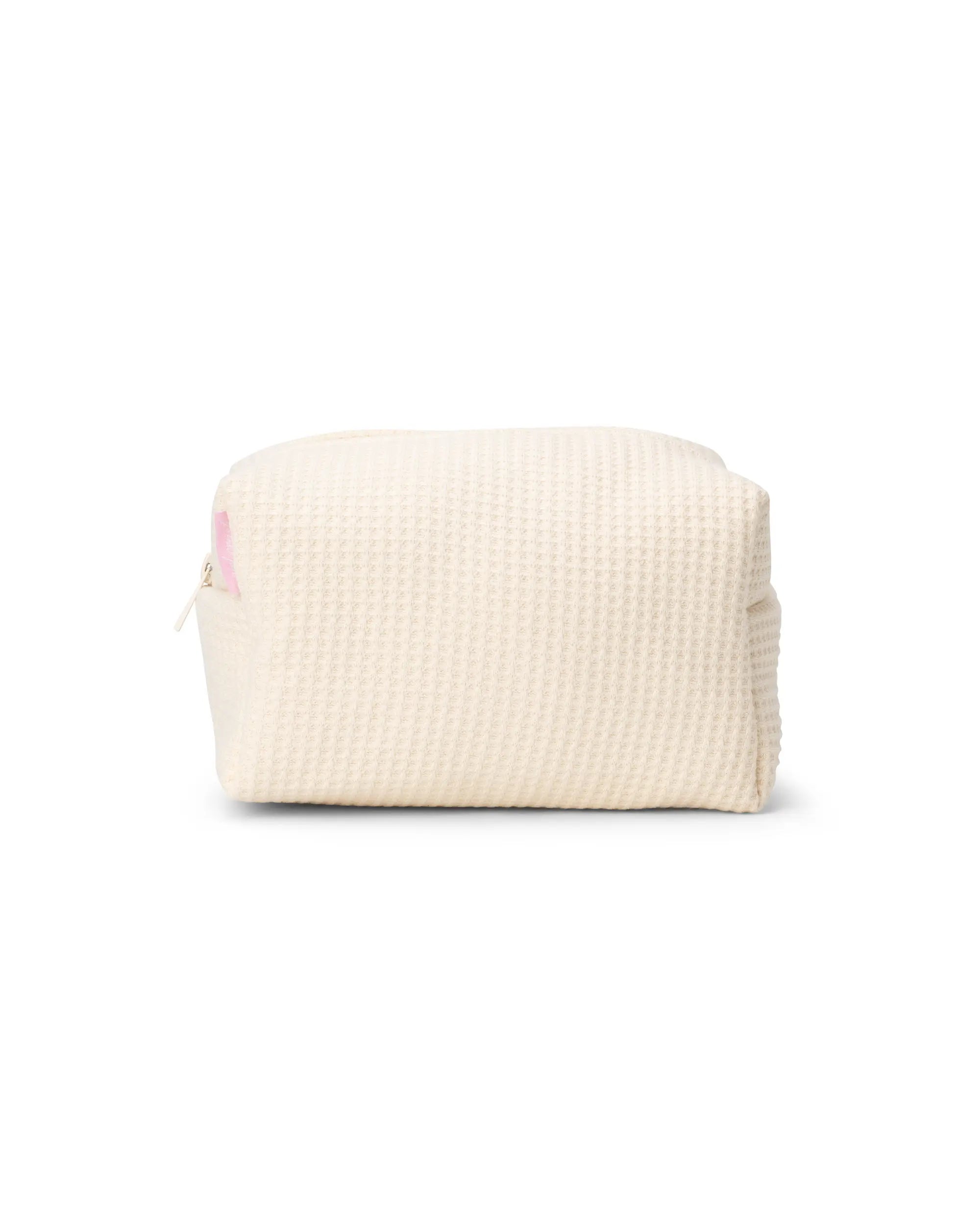 Trousse Maquillage en Coton Gaufré