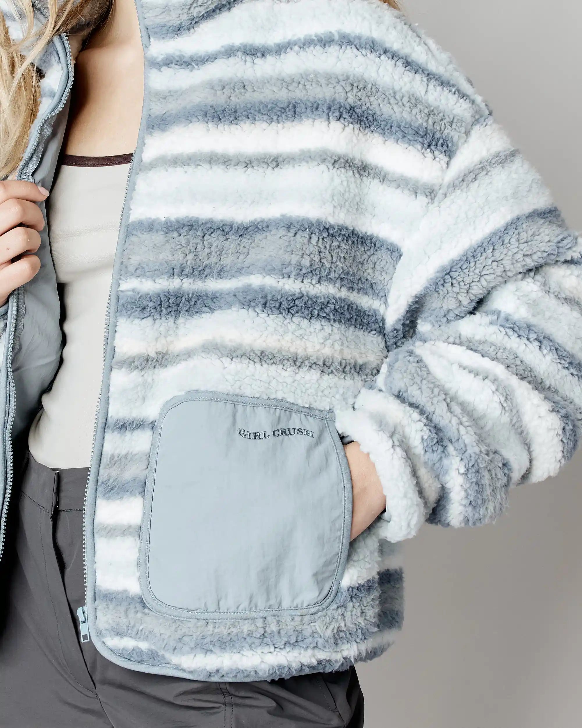 Veste polaire "Sunday blues"