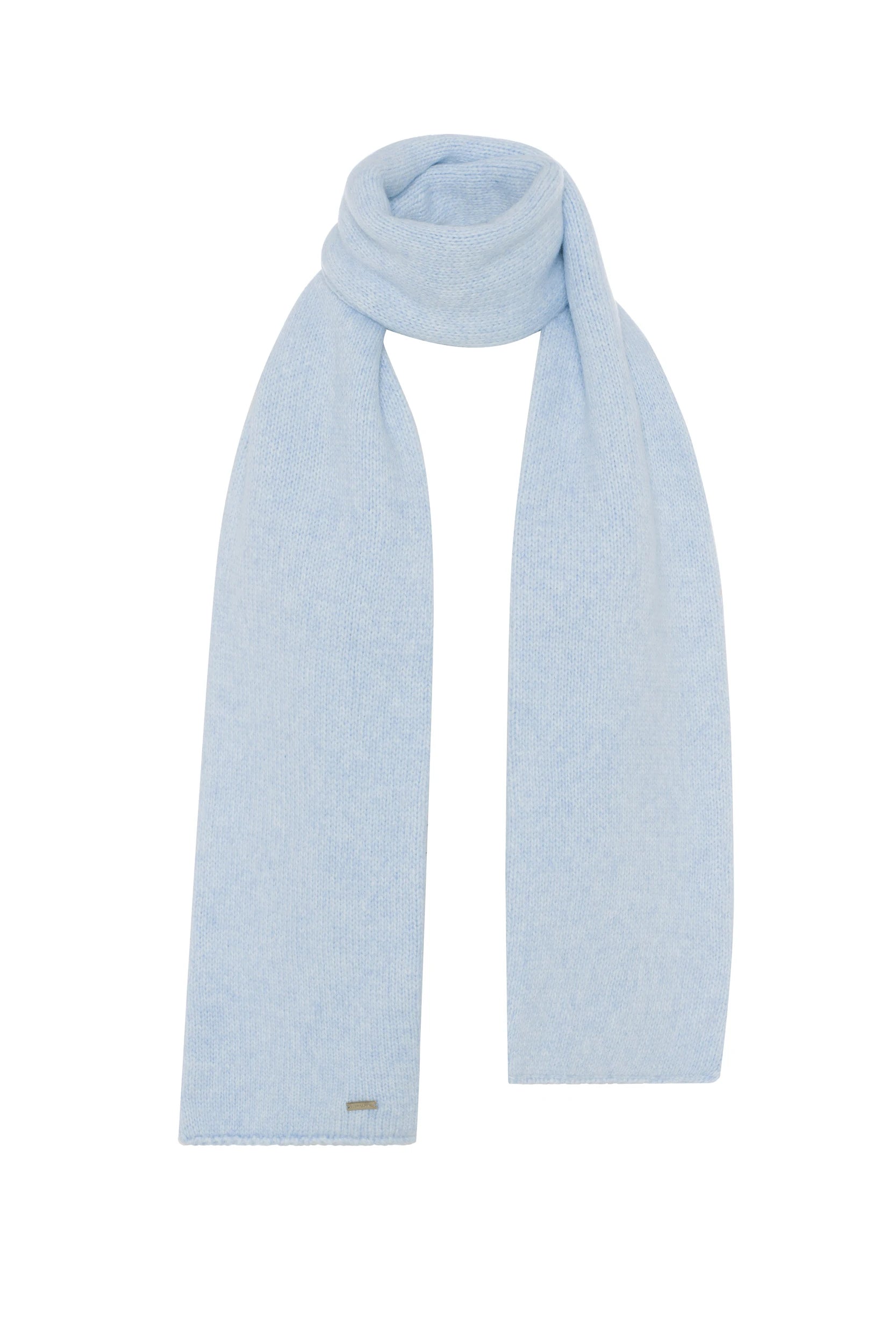 Oversized scarf - Blue jay