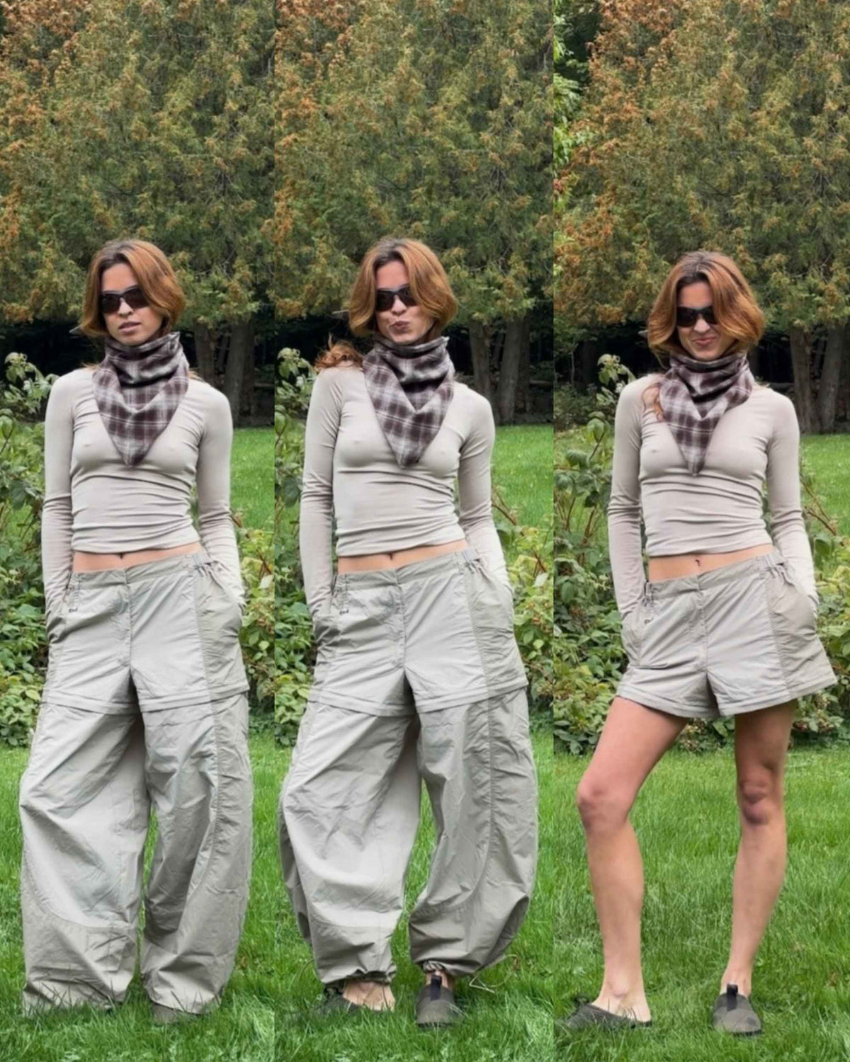 Convertible hiking pants - The Two-Tone Explorer