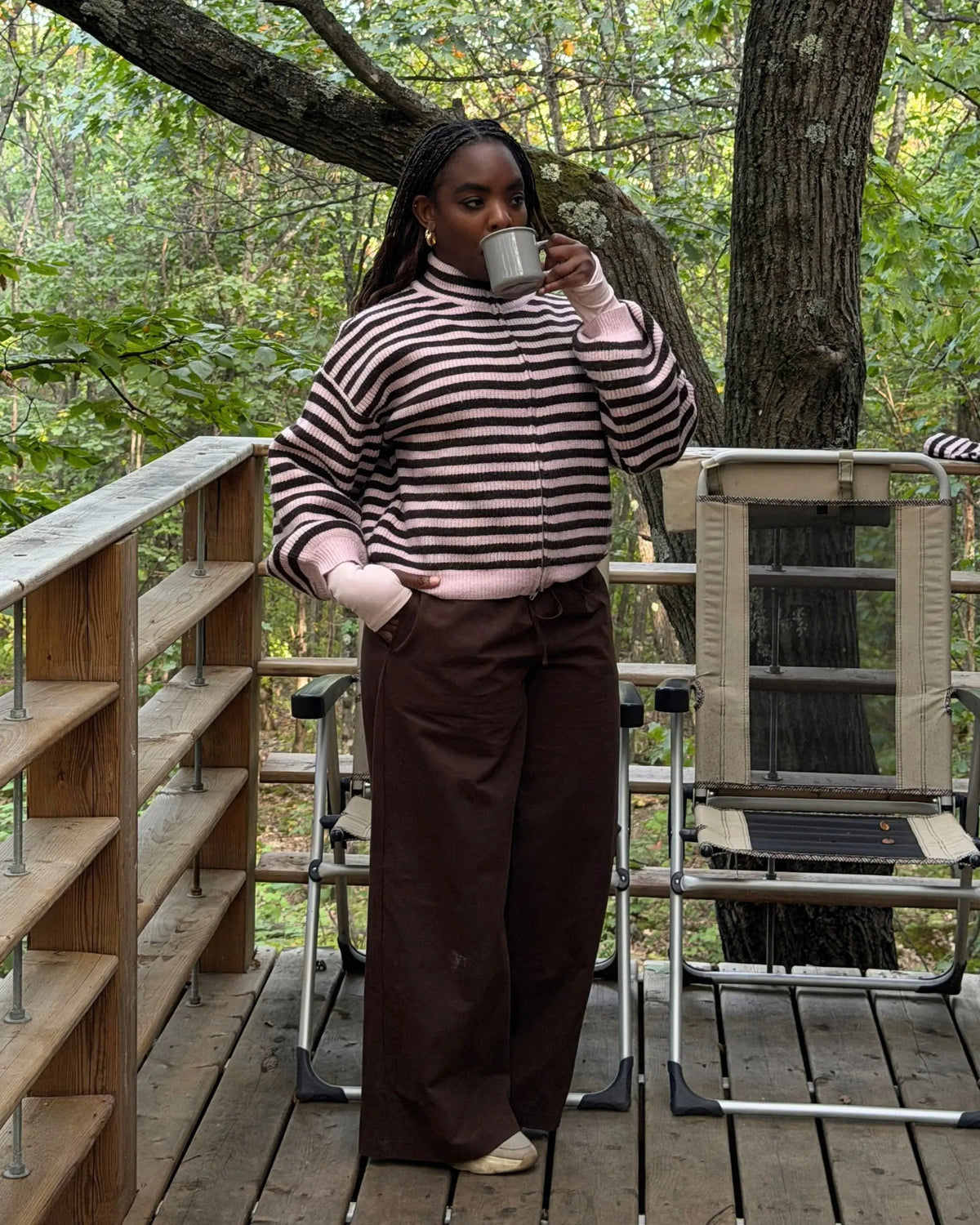 Pantalon à jambes droites - Nomade