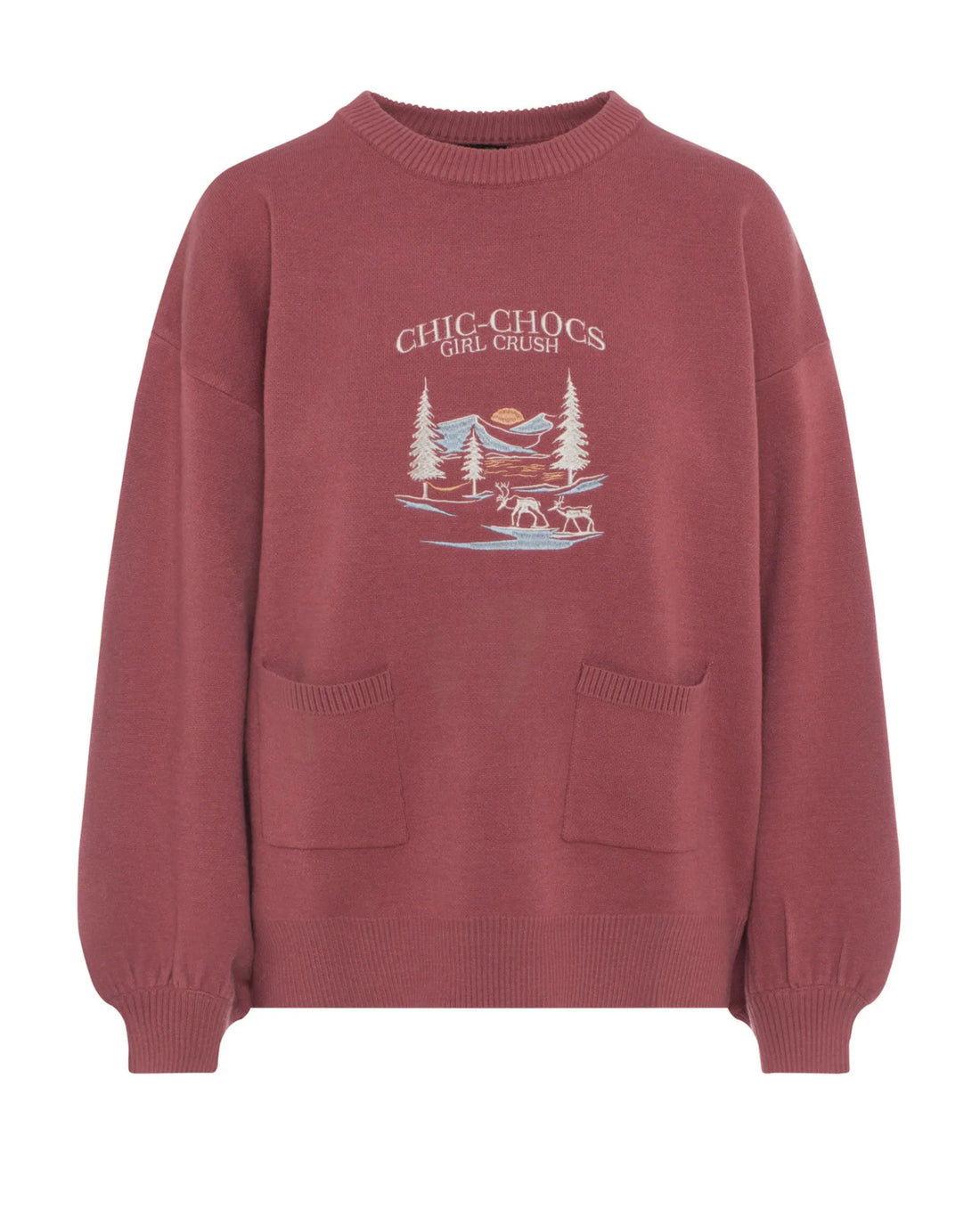 Souvenir Pullover with Pockets - End of Route 132