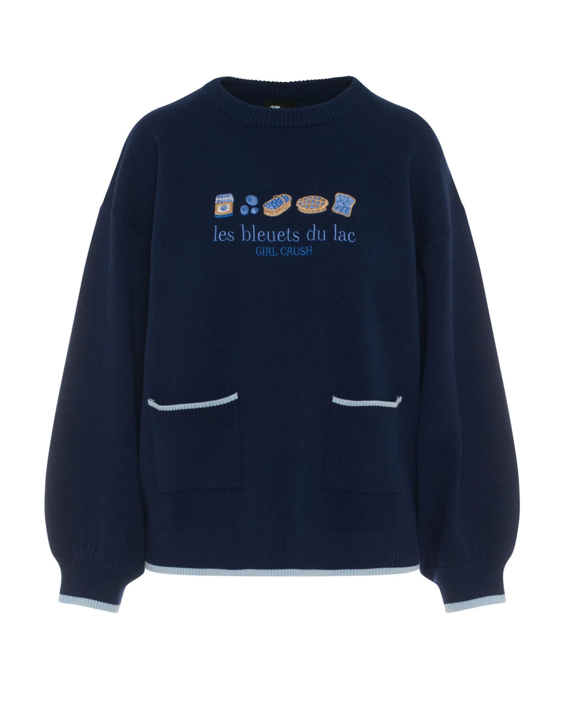 Souvenir Sweater with Pockets - "Fille du Sag"