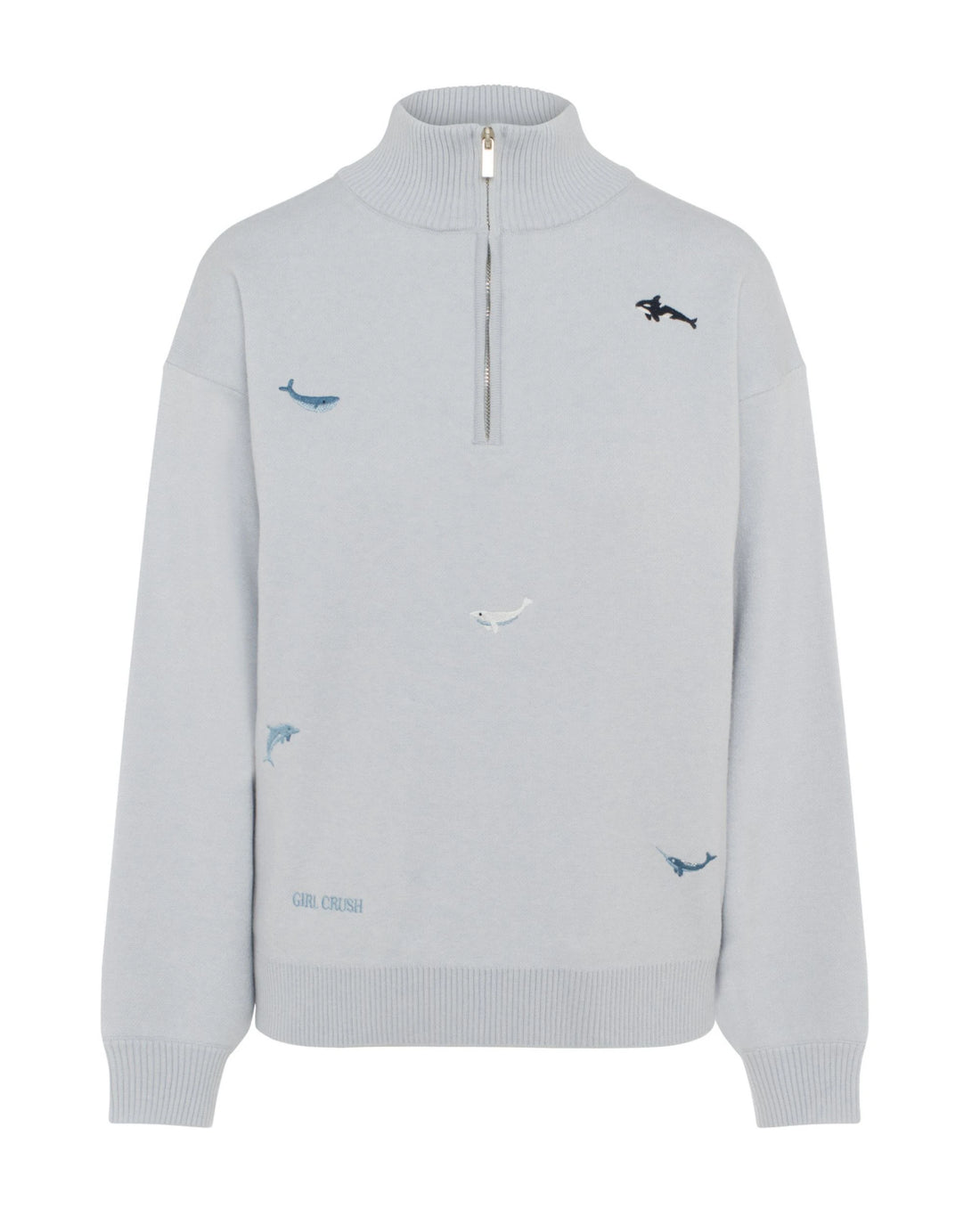Souvenir Zippered Pullover - River Giant