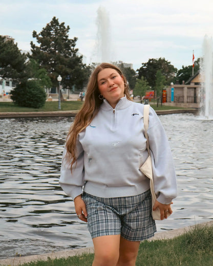 Pull Souvenir à zip - Géants du fleuve