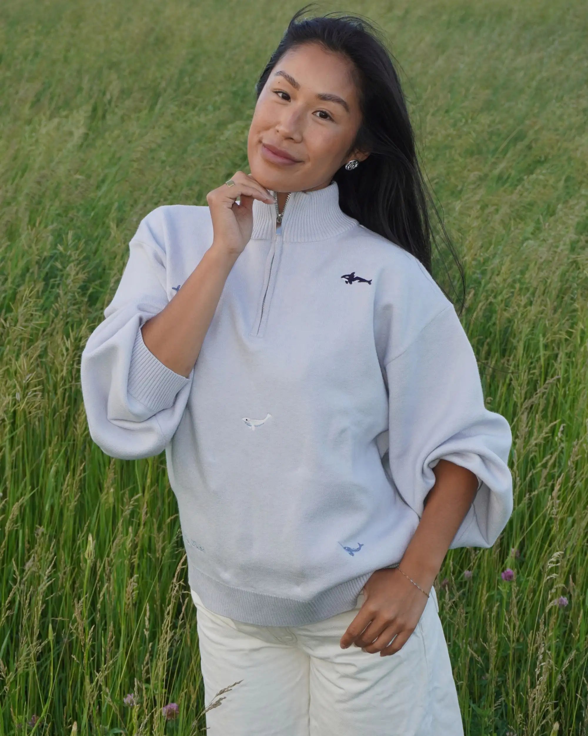Pull Souvenir à zip - Géants du fleuve