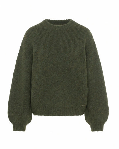Oversized boreal sweater - Black spruce