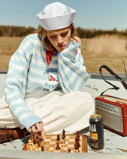 Oversized Sweater - Island Rendezvous