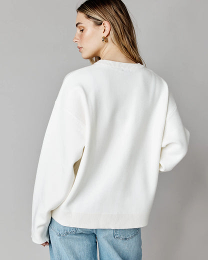 Pull à coupe ample - Société de requins