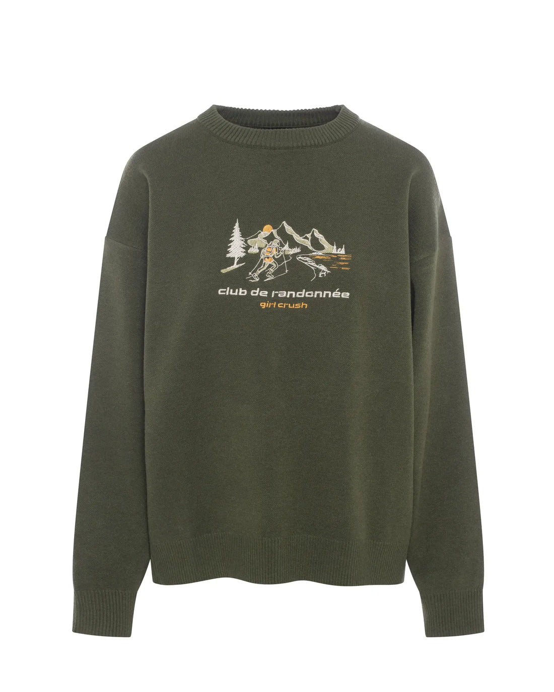 Pull à coupe ample Club de randonnée