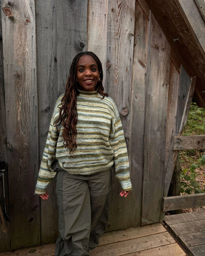 Oversized striped sweater - Grandma and Grandpa&