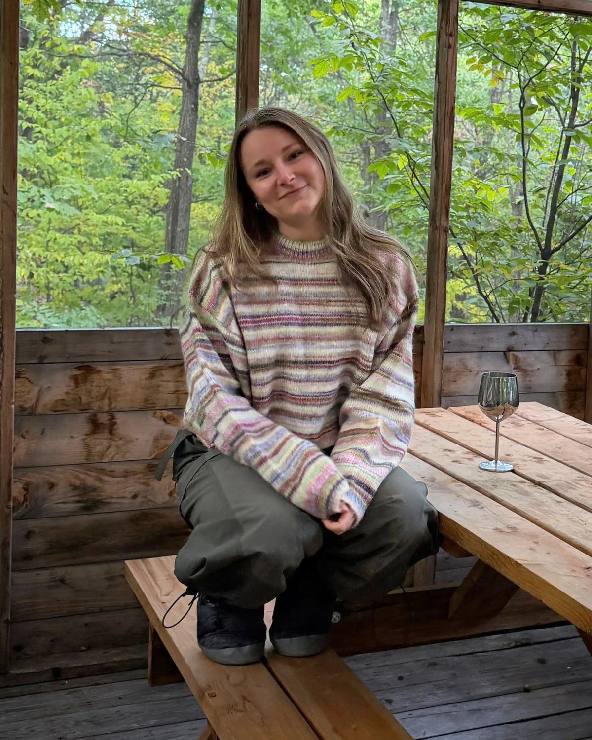 Oversized striped sweater - Grandma and Grandpa&