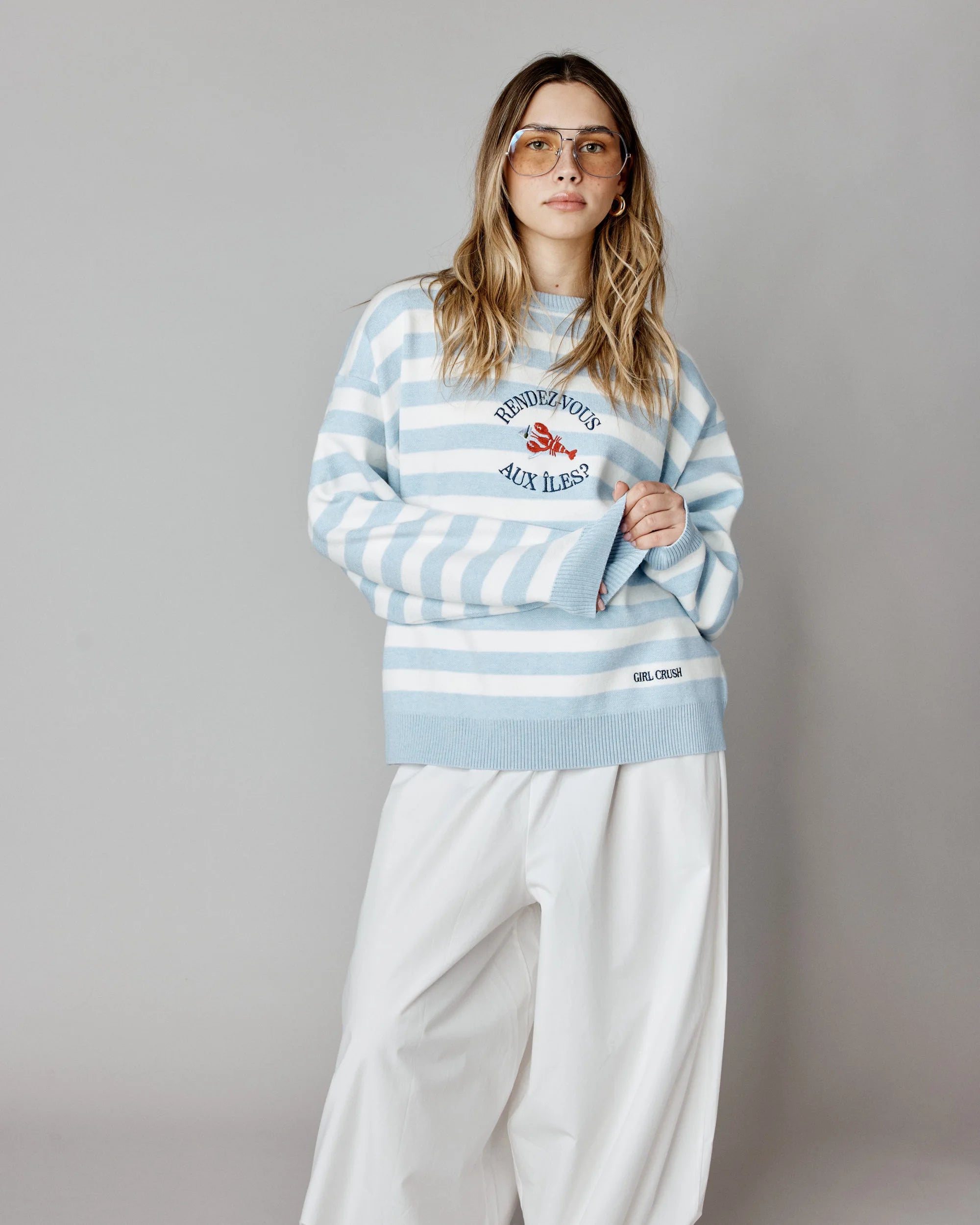 Oversized Sweater - Island Rendezvous