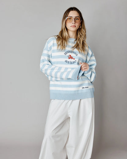 Oversized Sweater - Island Rendezvous