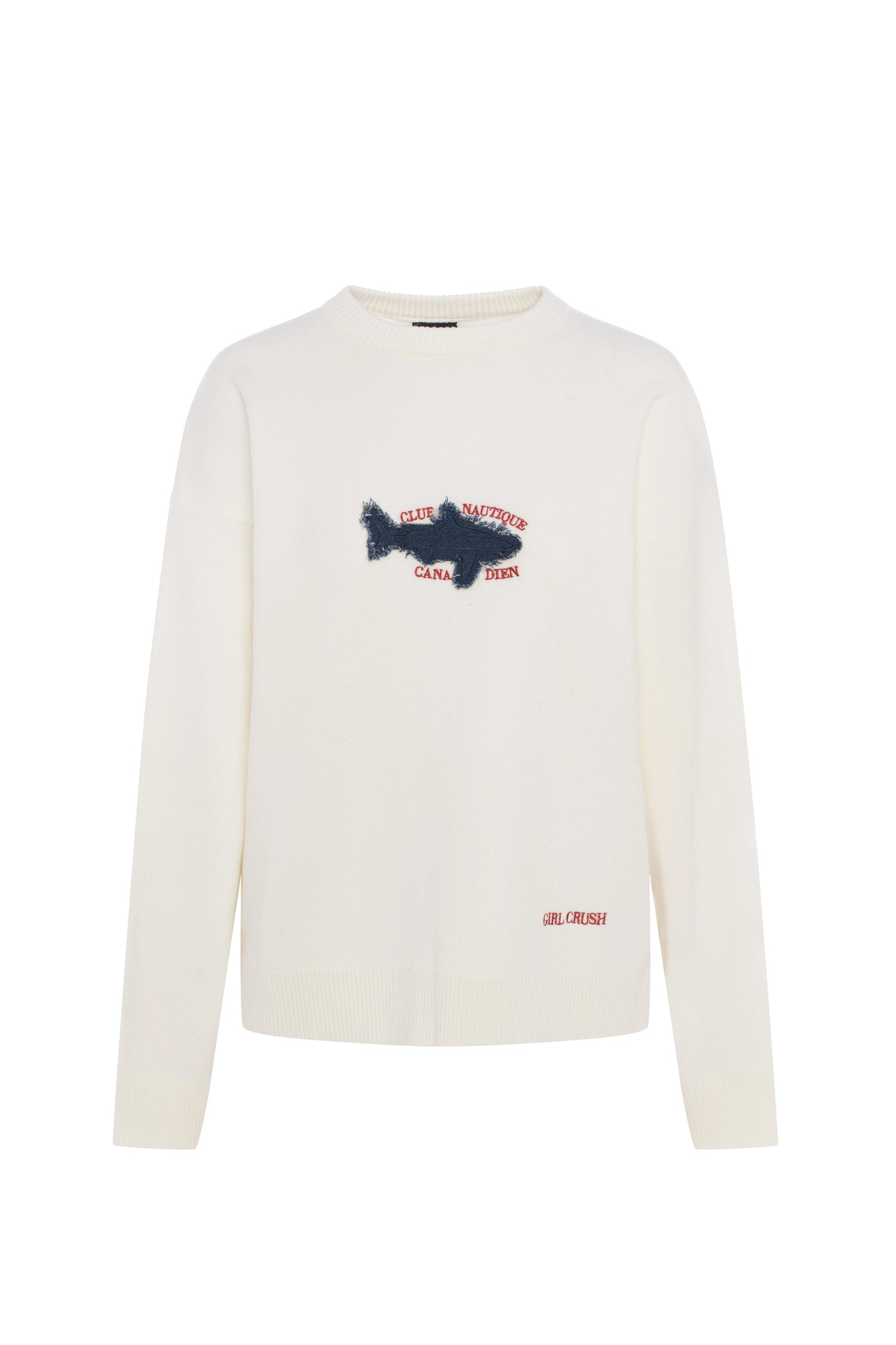 Pull à coupe ample - Société de requins