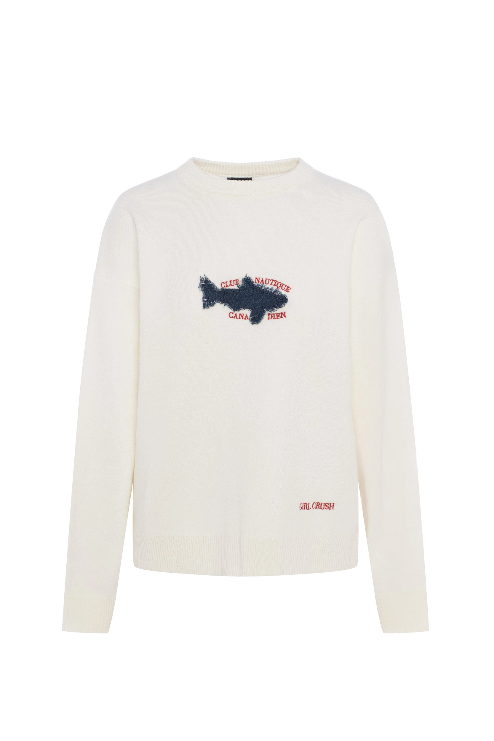 Pull à coupe ample - Société de requins