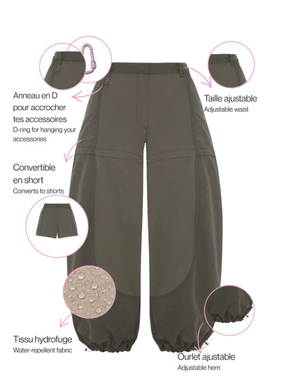 Convertible hiking pants - The Two-Tone Explorer
