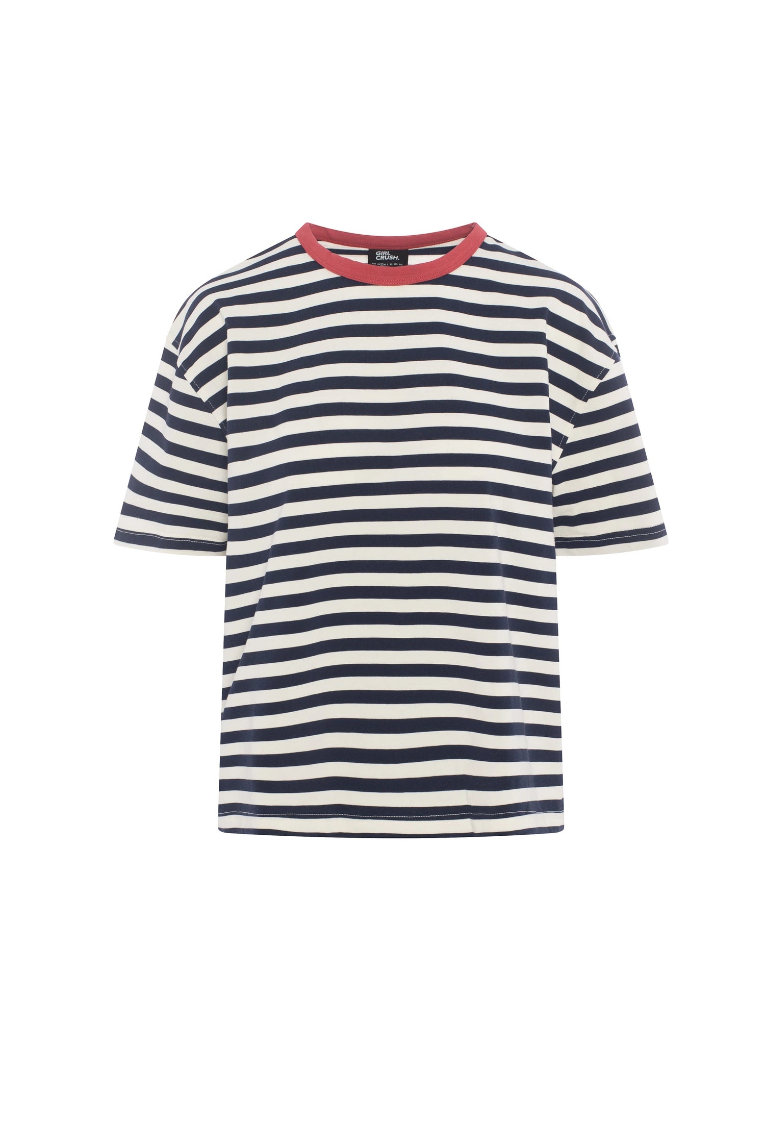 T-shirt "vintage" rayé - Âme de matelot