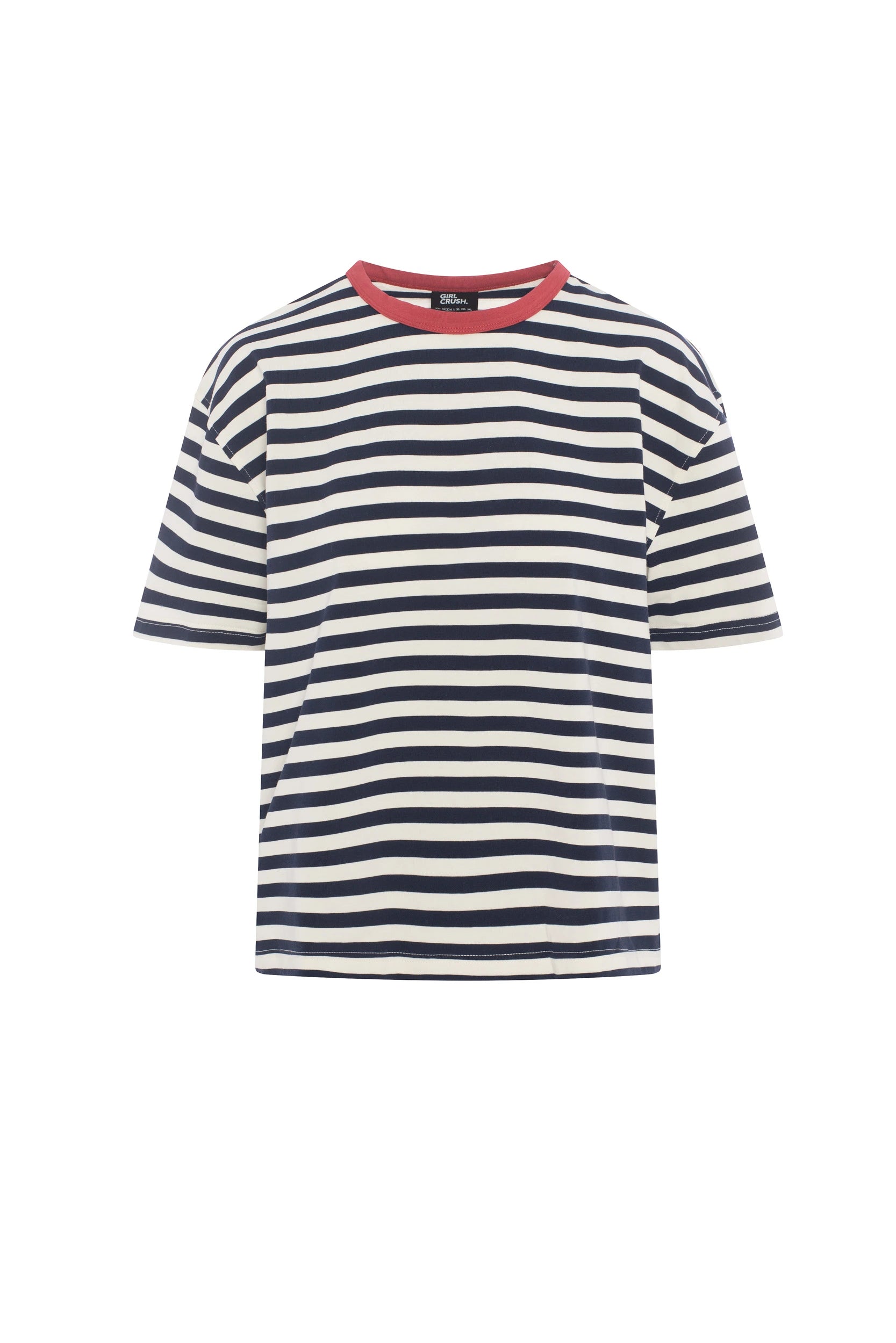 T-shirt "vintage" rayé - Âme de matelot