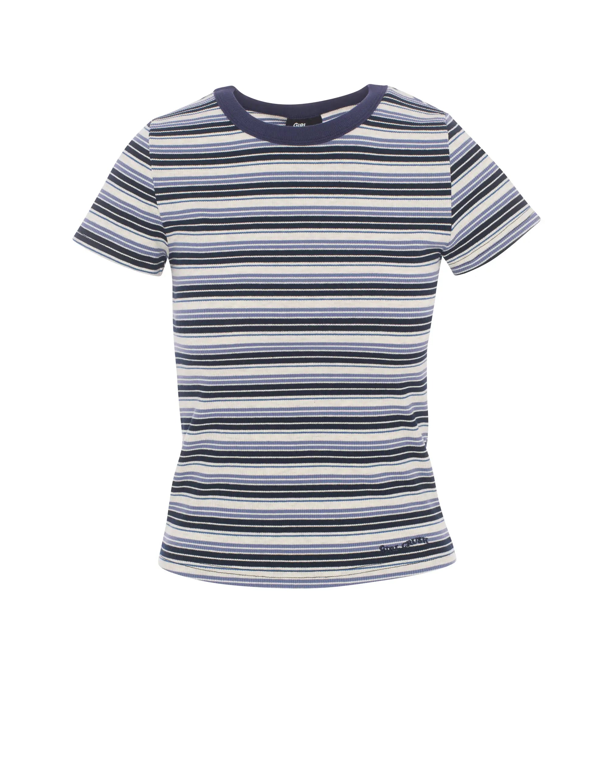 T-shirt rayé "Comfort zone"