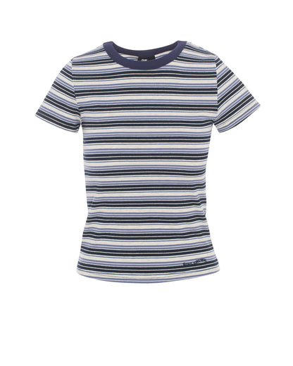 T-shirt rayé "Comfort zone"