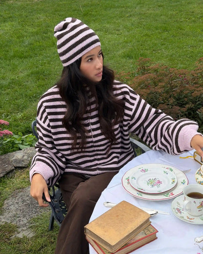 Striped knit jacket - Vagabond
