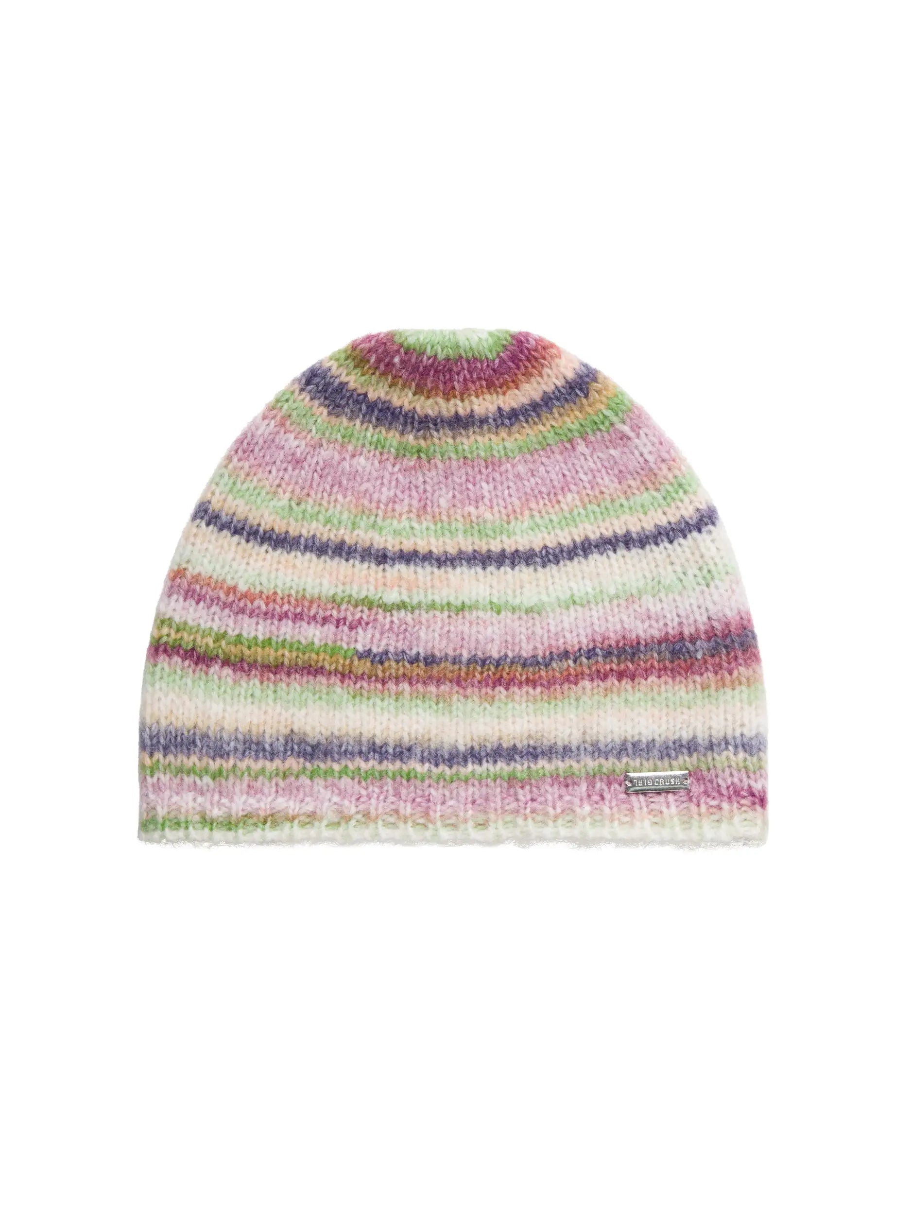 Striped Knitted Beanie