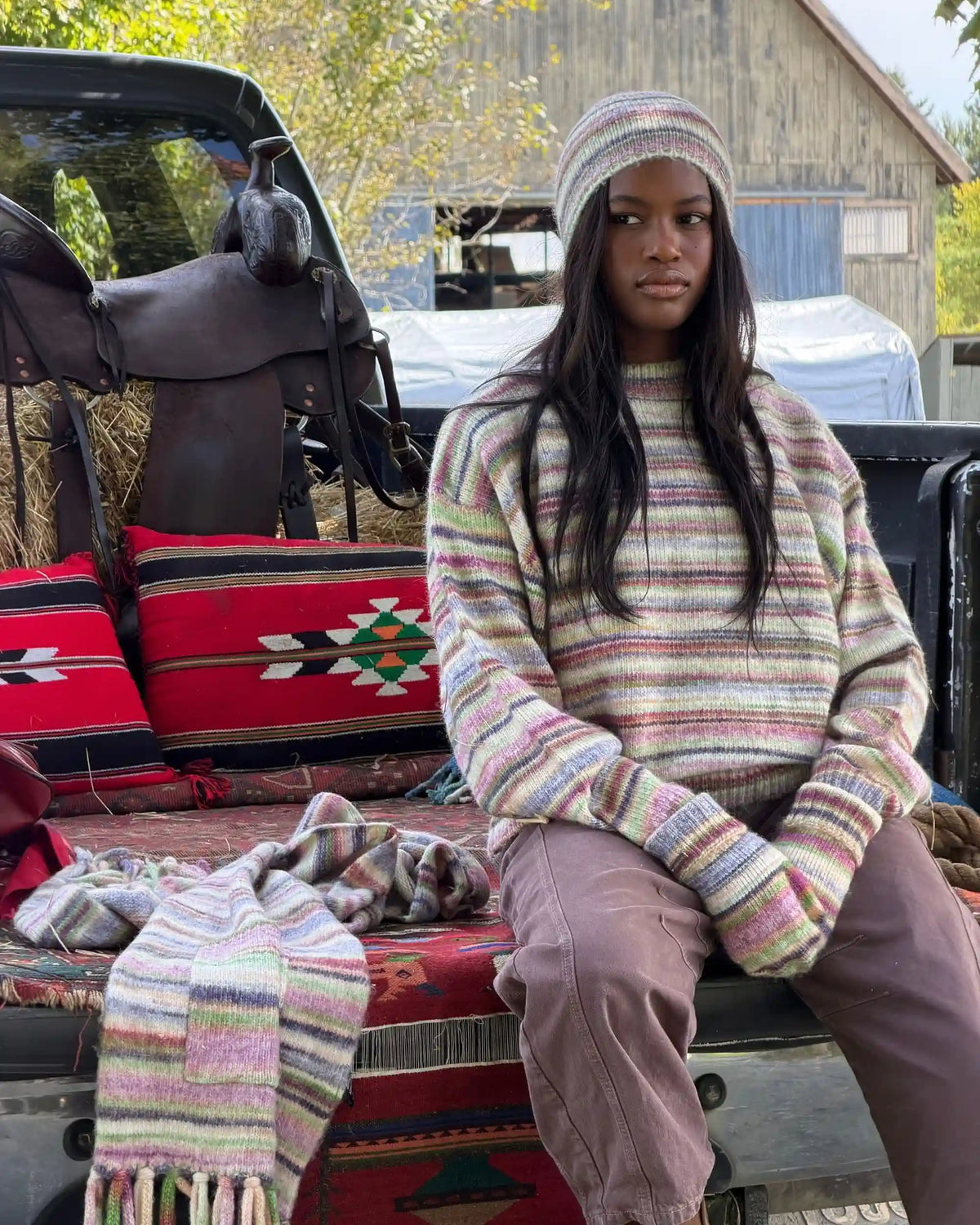 Oversized striped sweater - Grandma and Grandpa&