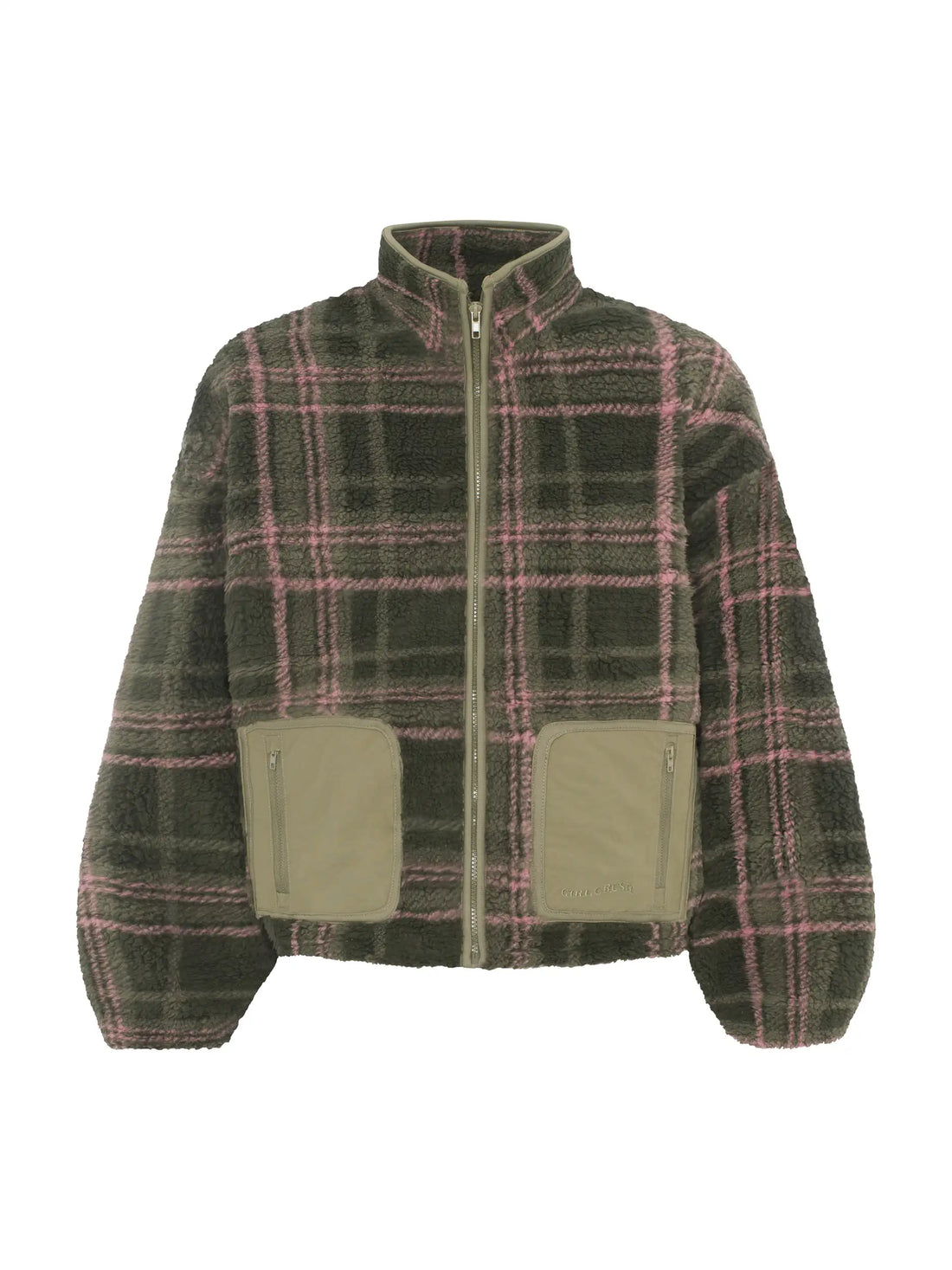 Checkered Fleece Jacket - The Heiress