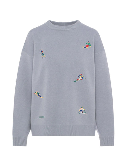 Pull Après-Ski - Le slalom