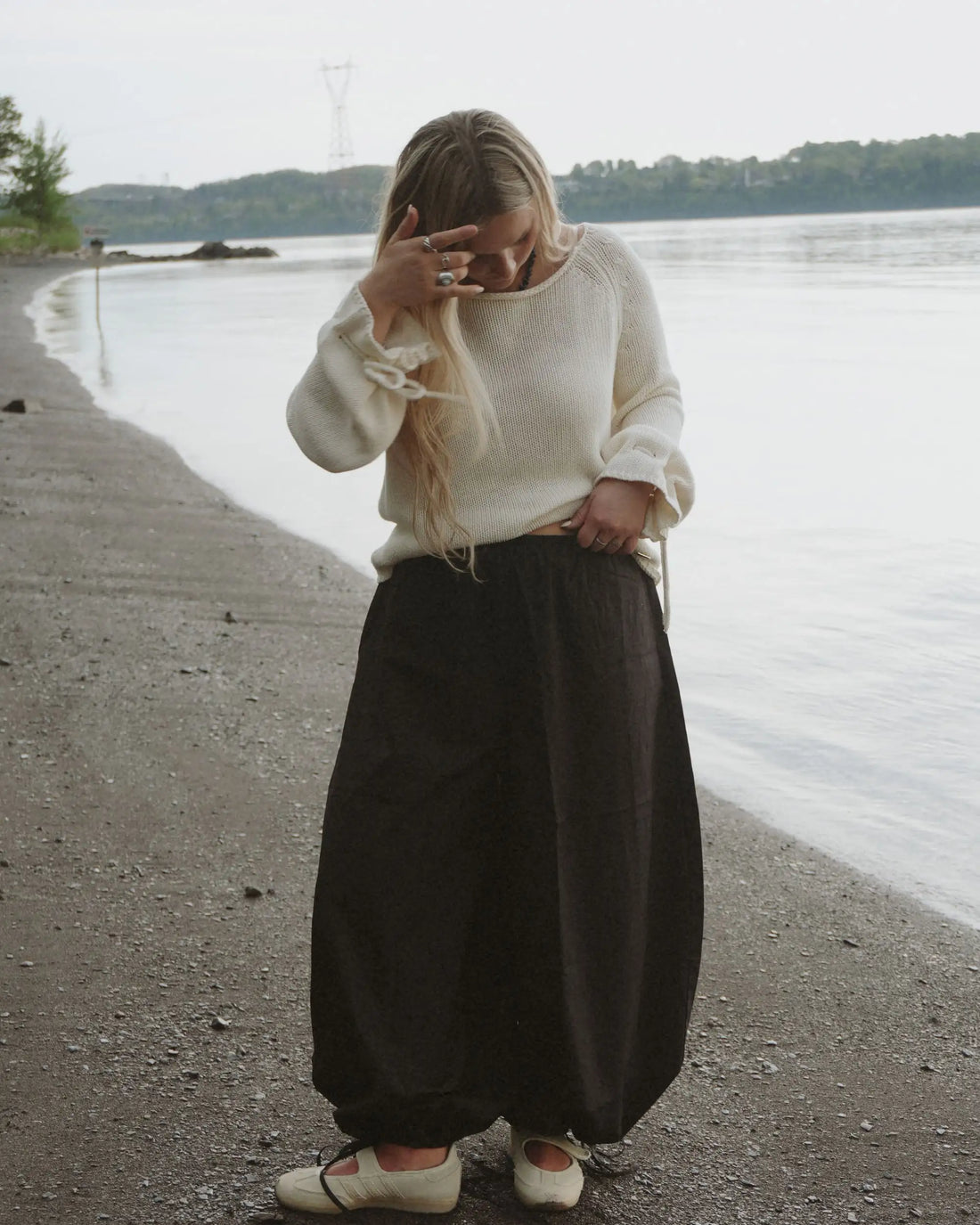 Poplin balloon pants - All Sails Set